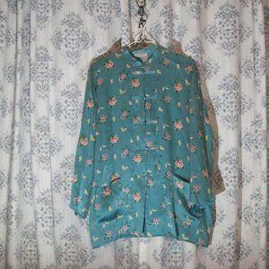 🎀Final Markdown🎀 Silk Blouse by Past Times